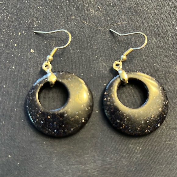 Jewelry - Goldstone Hoop Earrings